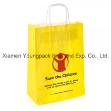 Promotional Custom Printed Recycled Kraft Paper Advertising Bag